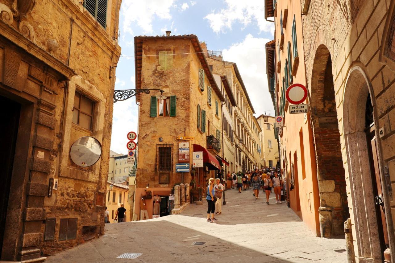 Апартаменты Il Palco Montepulciano, Vista Incredibile, 150Mt Da Piazza Grande Экстерьер фото