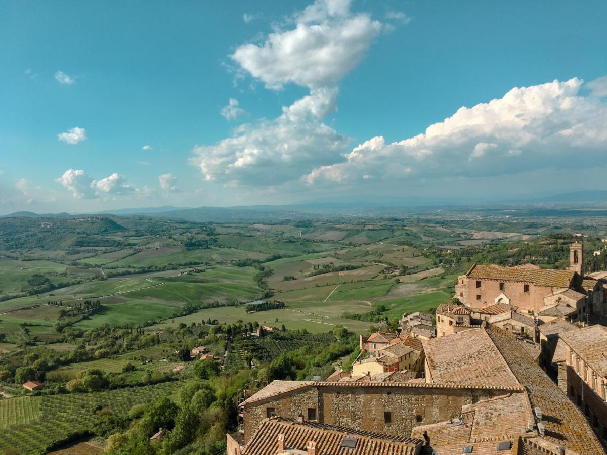 Апартаменты Il Palco Montepulciano, Vista Incredibile, 150Mt Da Piazza Grande Экстерьер фото