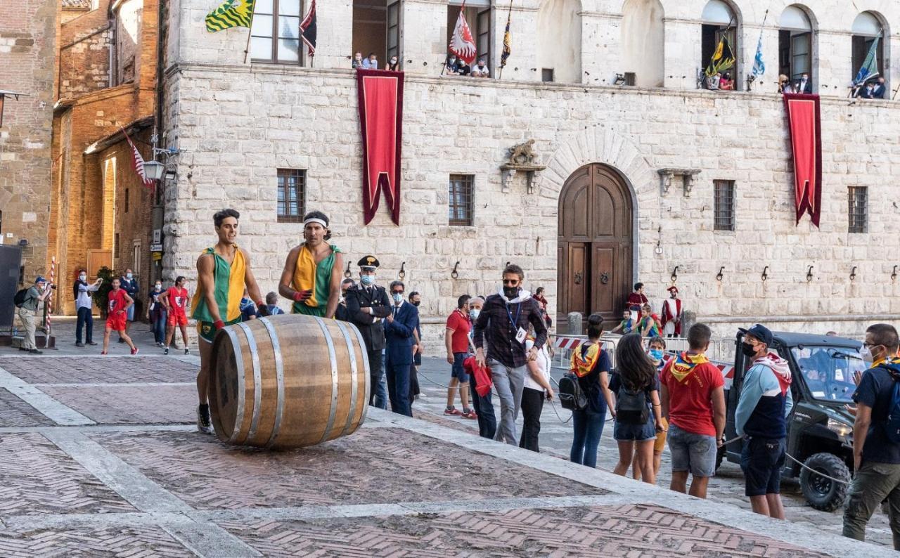 Апартаменты Il Palco Montepulciano, Vista Incredibile, 150Mt Da Piazza Grande Экстерьер фото