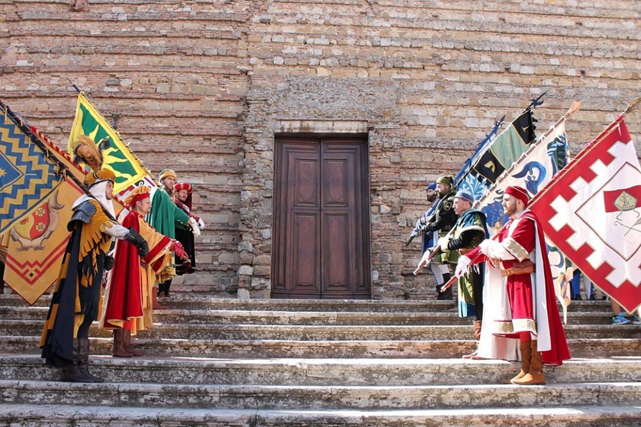 Апартаменты Il Palco Montepulciano, Vista Incredibile, 150Mt Da Piazza Grande Экстерьер фото